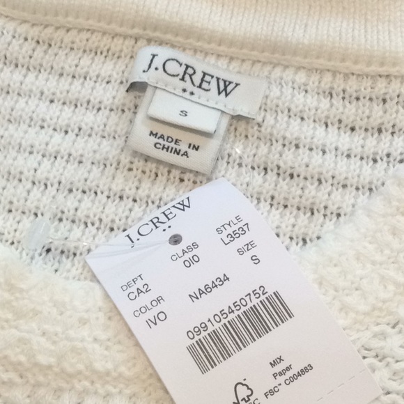 J. Crew Sweater Fringe Detail - Picture 5 of 8